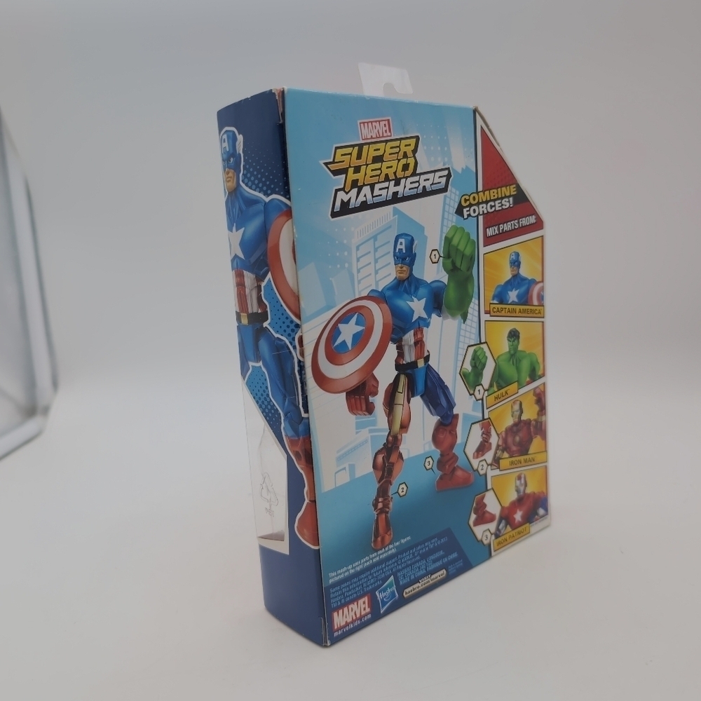 Marvel Captain America Action Figure - Blue, Red, and Green Mash Ups - Picture 2 of 5